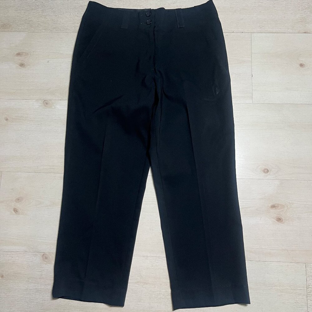 NIKE DRI-FIT Women's Black GOLF Cropped Pants Size 2
